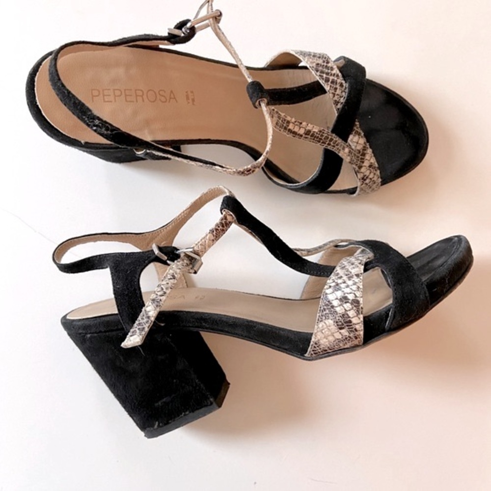 Suede Sandals / Made In Italy